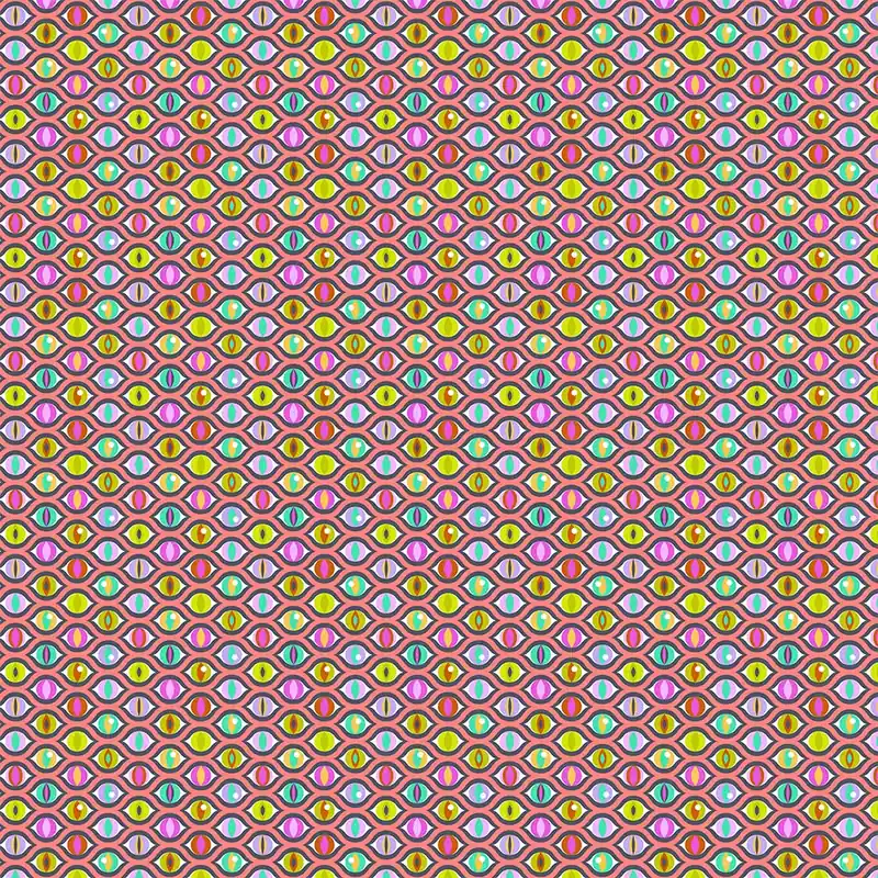 Tula Pink Tabby Road Deja Vue Cat Eyes Prism Markenware