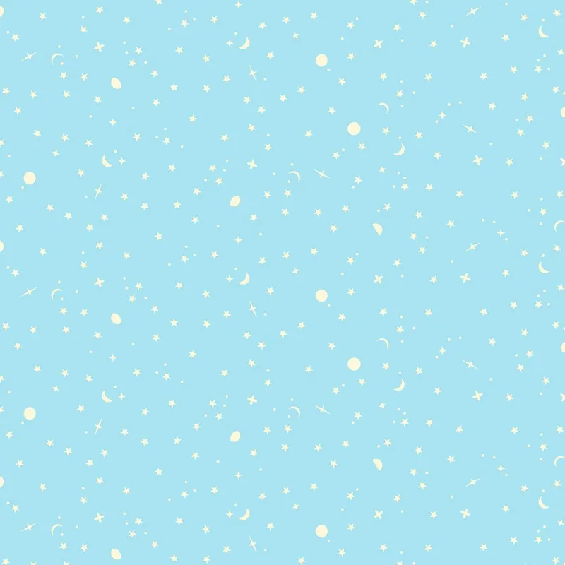 Tula Pink Full Moon Forest II True Colors Space Sprinkles Waterfall Zertifiziert