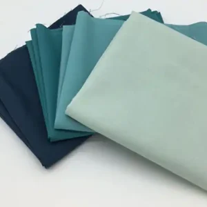 Fat Quarter Set Tilda Solids peacock Geprüft