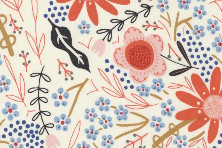 Sofort Bestellen Gingiber Birdsong July Floral Creme