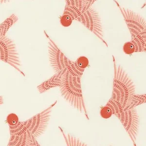 Gingiber Birdsong Birds in Flight Cardinal Neu Im Sortiment