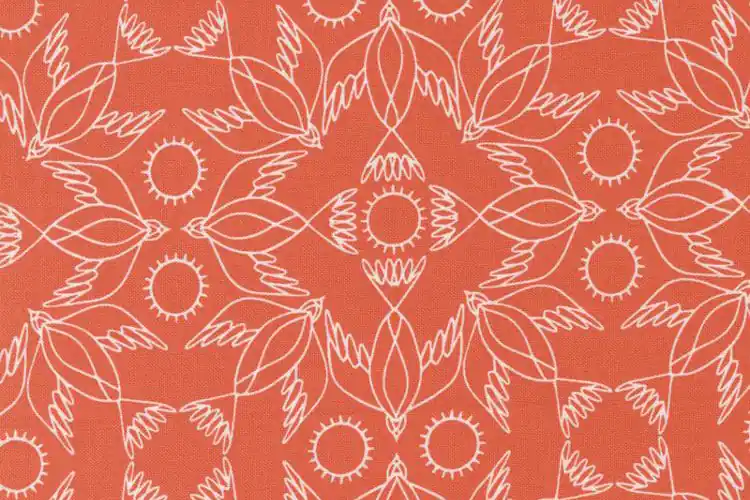 Finale Aktion Gingiber Birdsong Kaleidoscope Bird cardinal