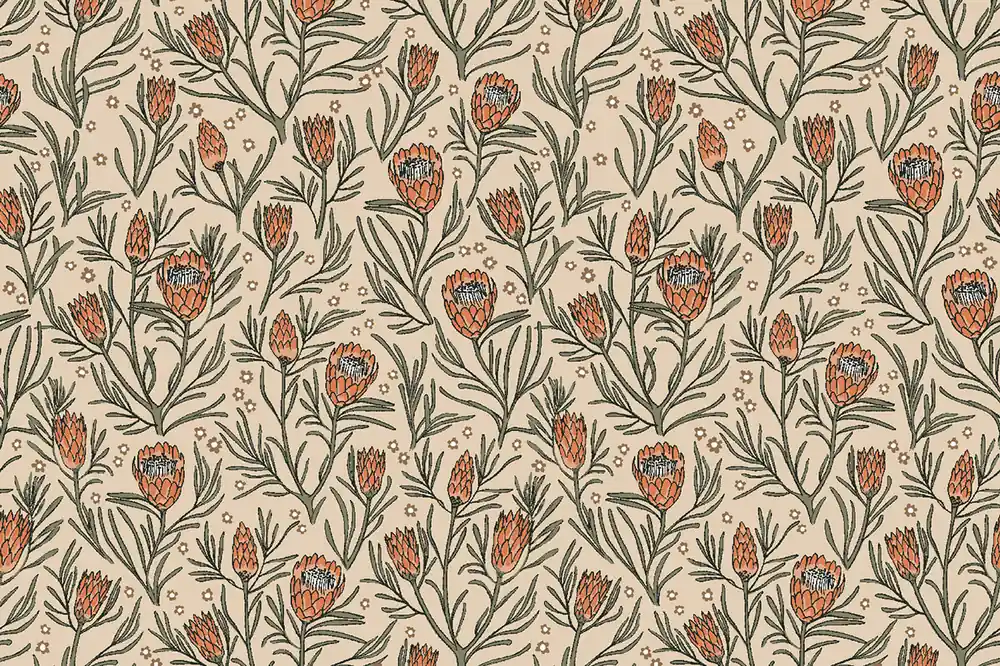 Get out and Explore Mint Tulips Gemma Earthy Botanics King Protea Neuheit