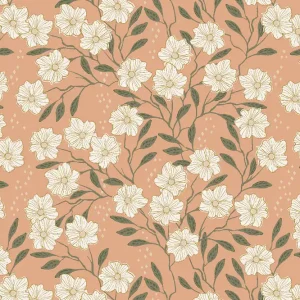 Get out and Explore Mint Tulips Wild Vines Peach Gleich Bestellen