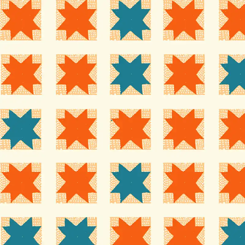 Top-Qualität Heather Ross Country Mouse Quilt Top Cream