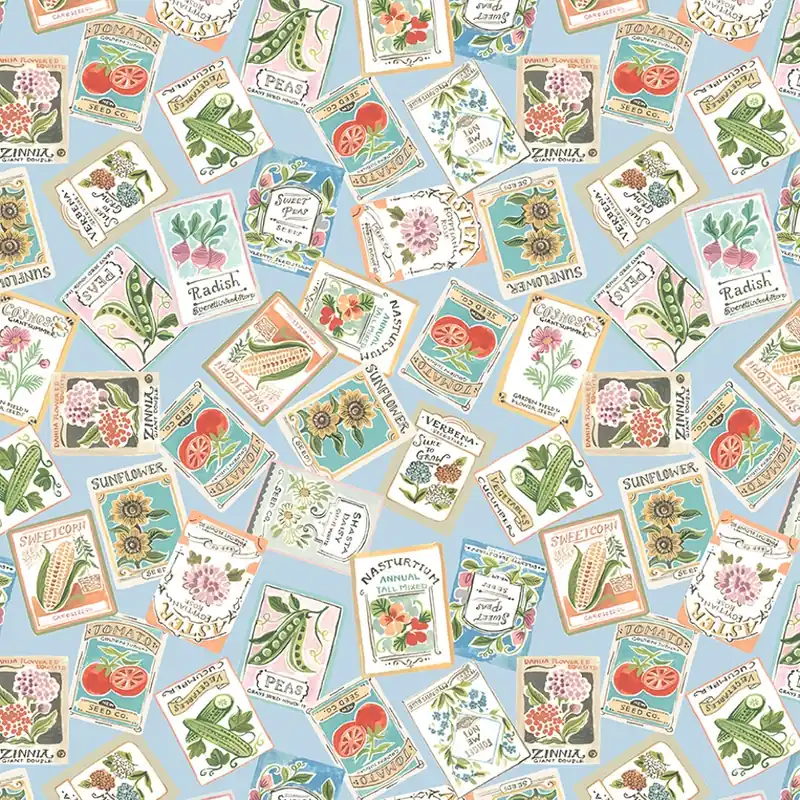 Robin by Clare Therese Gray Seed Packets Sky Jetzt Zugreifen