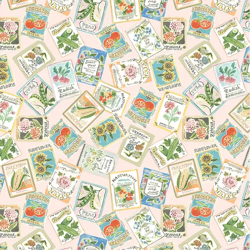 Weltweiter Versand Robin by Clare Therese Gray Seed Packets Blush