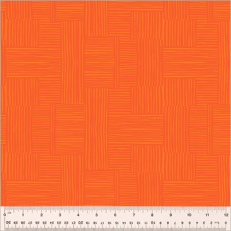 Heather Ross Ruby and Bee Blenders Marigold/Mandarin Preisknaller