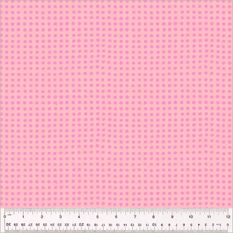 Versand Am Gleichen Tag Heather Ross Ruby and Bee Blenders Dots Vervain/Blush