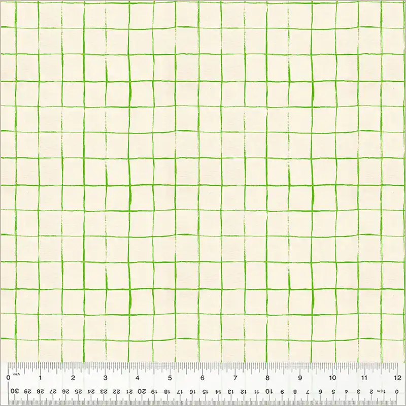 Heather Ross By Hand Drawn Plaid Cotton Markenprodukt