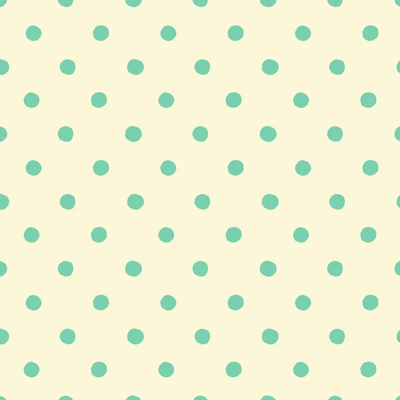 Bestseller Heather Ross Studio Edit Dots Aqua