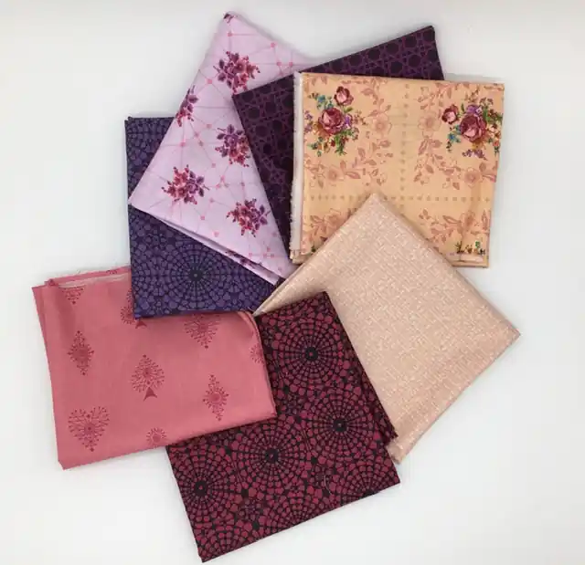Kostenfreie Lieferung Fat Quarter Set Nonna by Giucy Giuce berry