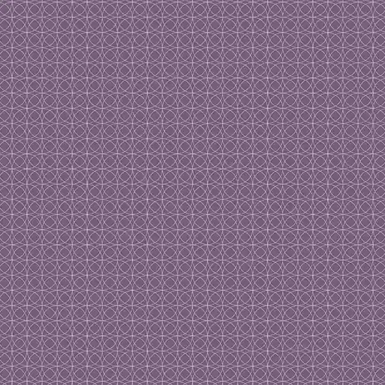 Fabric from the Attic by Giucy Guice – Circles Pressed Lavender Sofort Bestellen