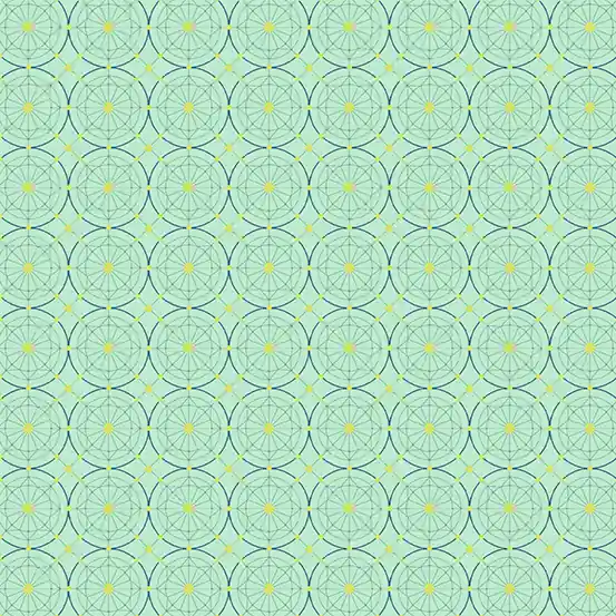 Fabric from the Attic by Giucy Guice – Buttons Soft Turquoise Preiswert