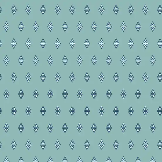 Meistverkauft Fabric from the Attic by Giucy Guice – Alien Diamond Huckleberry