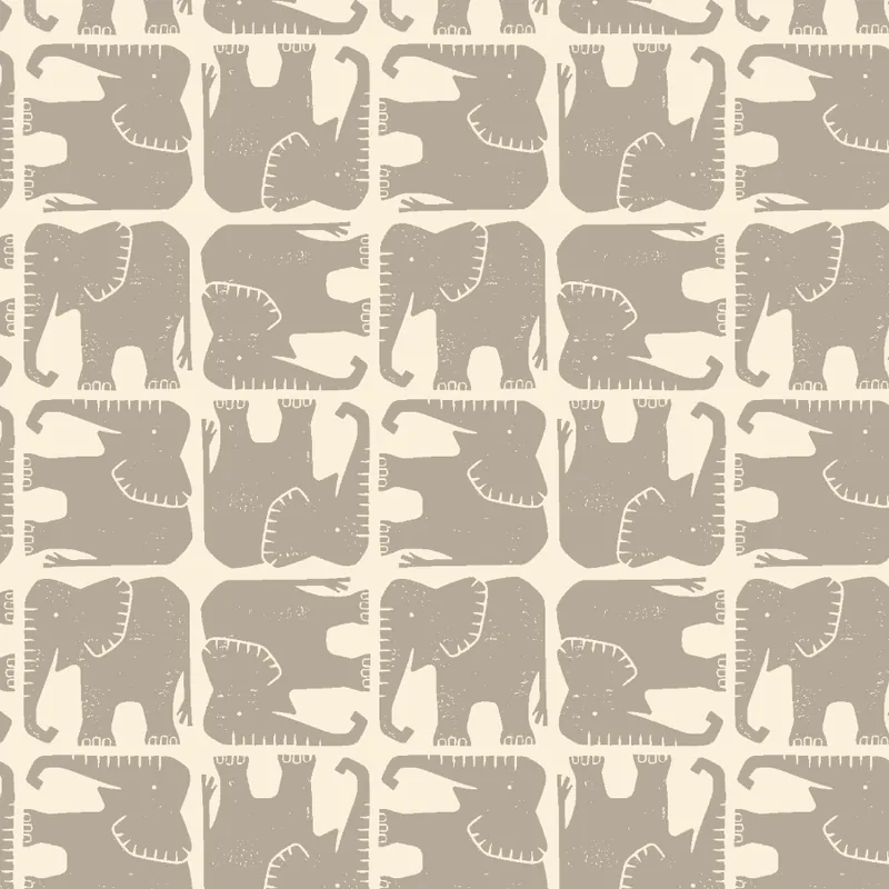 Sale Rising Sun by Loes van Oosten Jolly Elephant gray