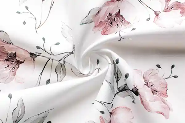 Begrenztes Angebot Guetermann Bright Side Blumen weiß