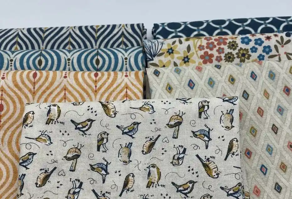 Hochwertig Fat Quarter Set BasicGrey Nutmeg