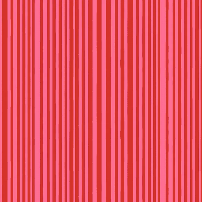 Annabel Wrigley Kaleidoscope Ministripe Capsicum/Perfect Pink Preiswert