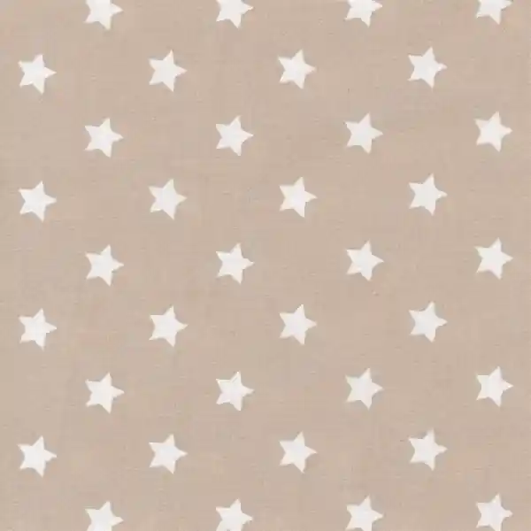 Expressversand Wachstuch Stars beige