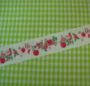 Rabatt Webband Taube und Rose