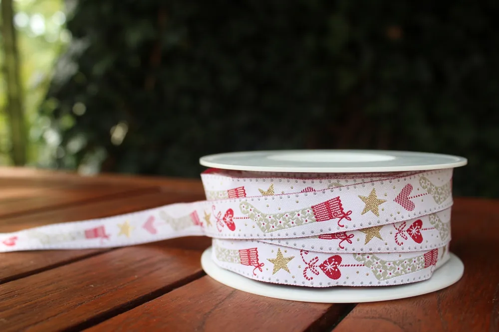 Webband Weihnachtsstrumpf Mengenrabatt