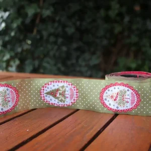 Angebot Webband Weihnachtsbaum grün