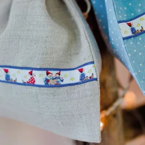 Gratis Versand Webband Pippa und Pelle unterm Sternenzelt