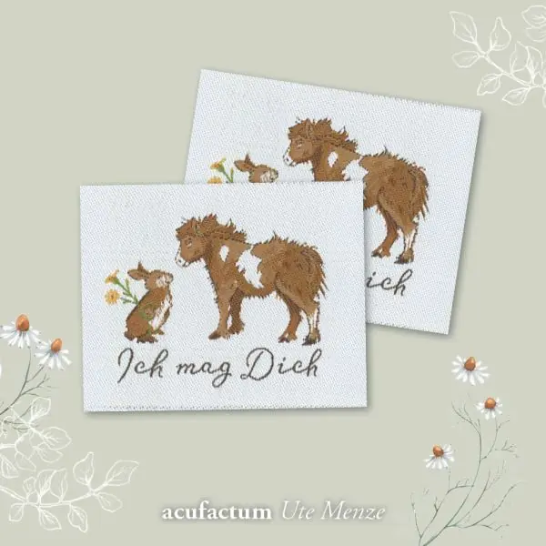 Patch/Flicken Ich mag Dich Schneller Versand