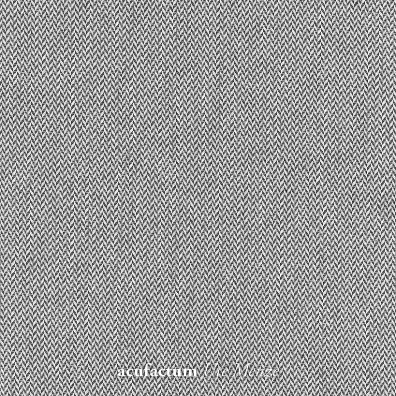 Handgefertigt Acufactum Webstoff Fischgrät Anthrazit