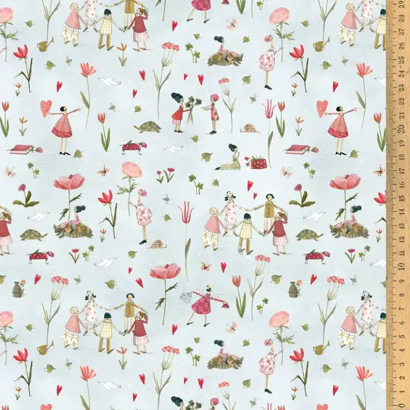 Schneller Versand Acufactum Stoff Blütenzauber