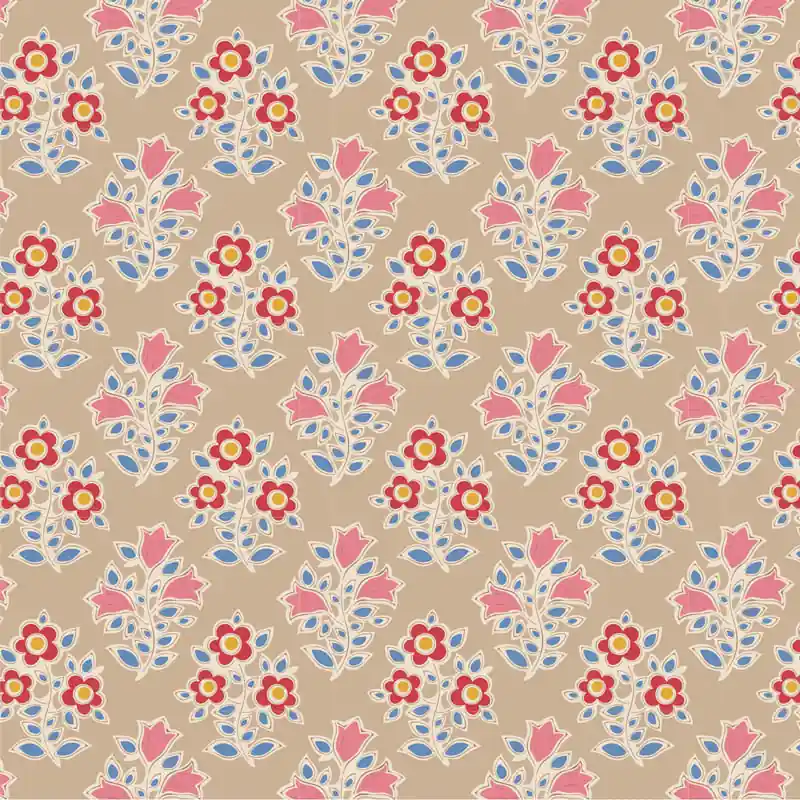 Tilda Jubiliee Blenders Farm Flowers sand Hochwertig