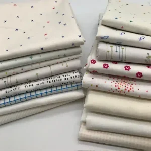 Fat Quarter Set Low Volume creme Preis Gesenkt