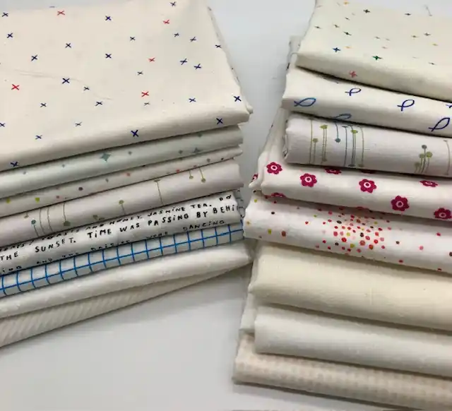 Fat Quarter Set Low Volume creme Preis Gesenkt