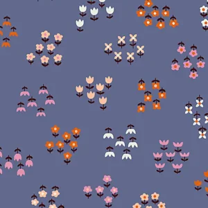 Ruby Star Society Tarrytown by Kimberly Kight Little FLowers Floral periwinkle Saisonangebot