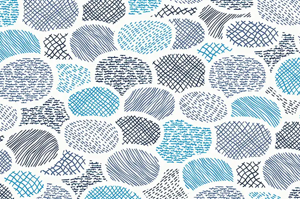 Ruby Star Society Tarrytown by Kimberly Kight Little Ovals Geometric navy Mengenrabatt