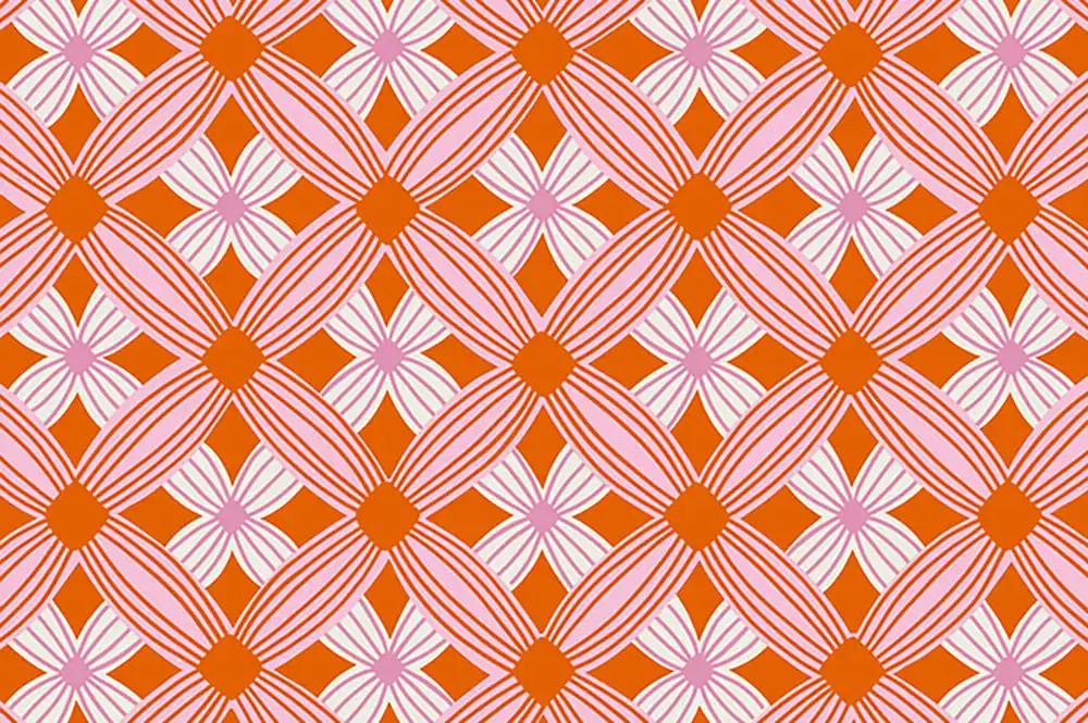 Ruby Star Society Tarrytown by Kimberly Kight Tuffted Geometric pecan Versand Am Gleichen Tag