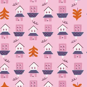 Begrenztes Angebot Ruby Star Society Tarrytown by Kimberly Kight Little Houses Novelty orchid