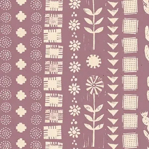 Ruby Star Society Heirloom by Alexia Marcelle Abegg - Garden Rows Lilac Handgefertigt