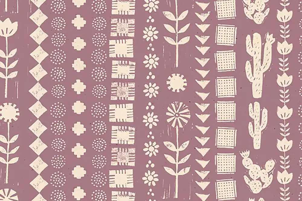 Ruby Star Society Heirloom by Alexia Marcelle Abegg – Garden Rows Lilac Handgefertigt