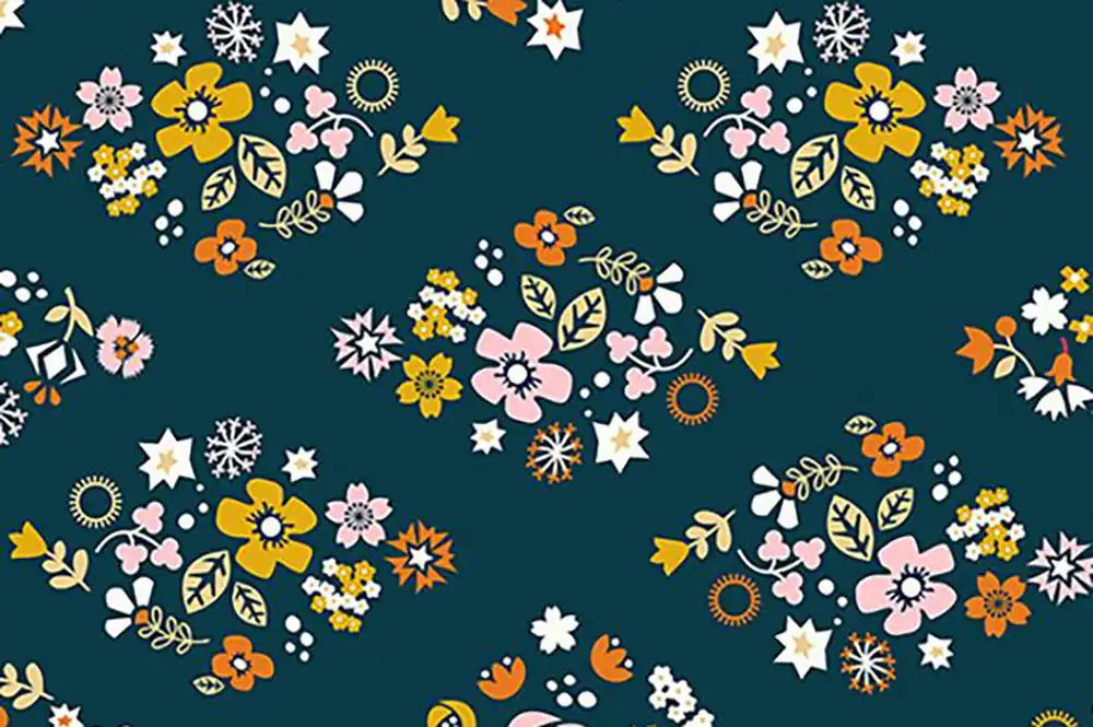 Begrenztes Angebot Ruby Star Society Koi Pond by Rashida Coleman Hale Blossom Festival Peacook