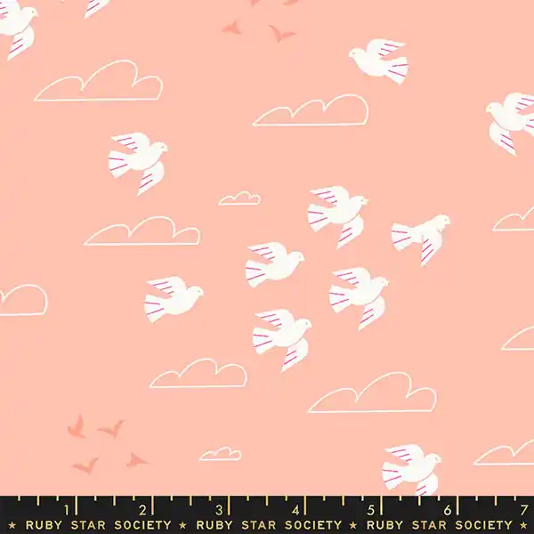 Ruby Star Society Sunbeam by Rashida Coleman Hale In FLight Peach Online Kaufen