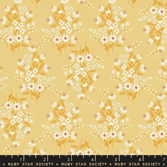 Rabatt Ruby Star Society Sunbeam by Rashida Coleman Hale Wild Flower Child Sand