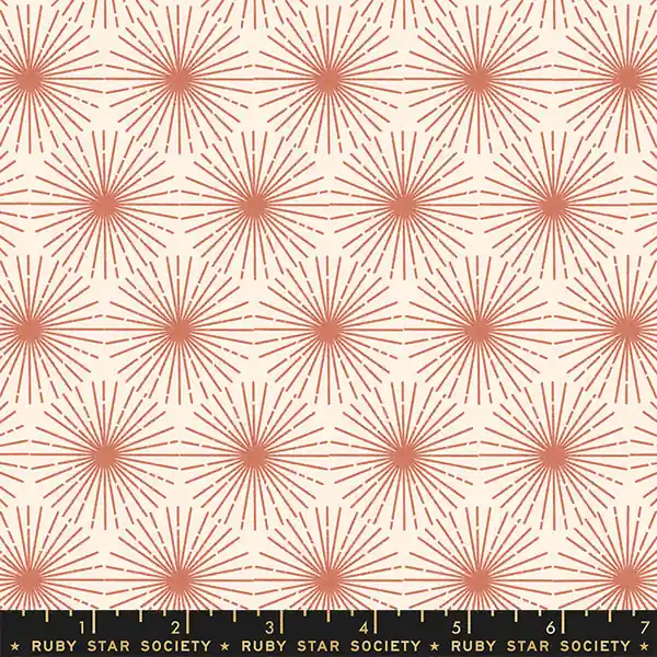 Ruby Star Society Sunbeam by Rashida Coleman Hale Beaming Terra Cotta Schneller Versand