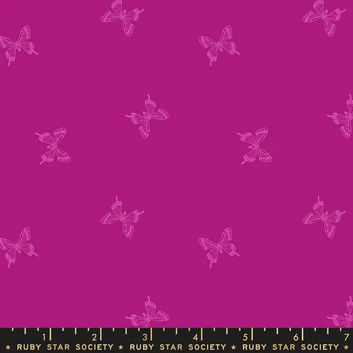 Direkt Vom Hersteller Ruby Star Society Sarah Watts Backyard Tiny Butterflies berry