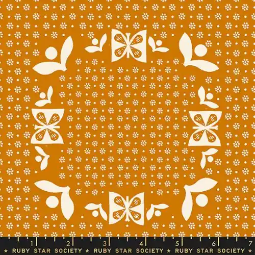 Handgefertigt Ruby Star Society Sugar Maple Marcella Alexia Abegg Tabelcloth caramel