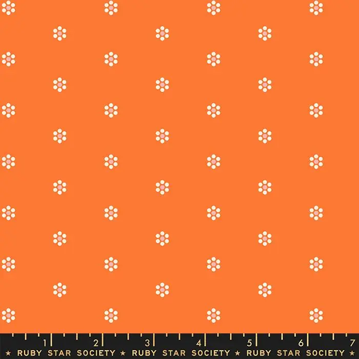 Ruby Star Society Melody Miller Rise and Shine Tiny Blooms orange Begrenztes Angebot