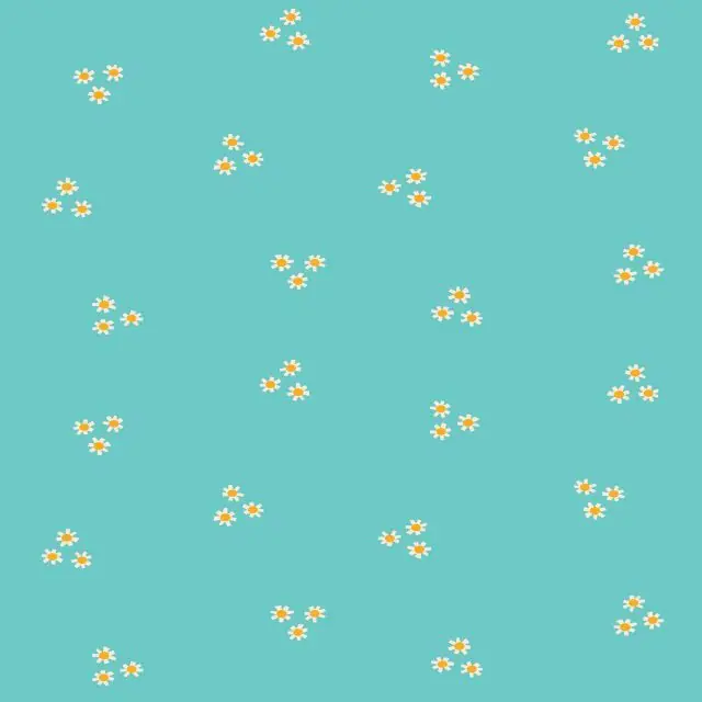 Ruby Star Society Melody Miller Flowerland Posies Florals turquoise Online Kaufen