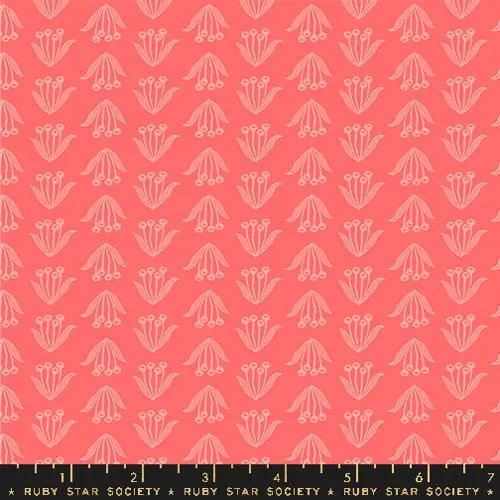 Ruby Star Society Jen Hewett Endpaper Crocus Blenders Strawberry Zertifiziert