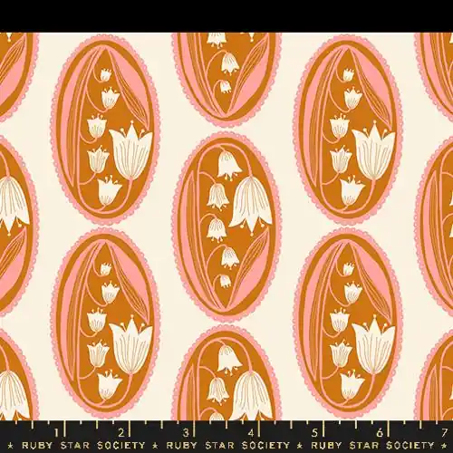 Ruby Star Society Jen Hewett Endpaper Lily of the Cameo Flowers Natural Beliebt